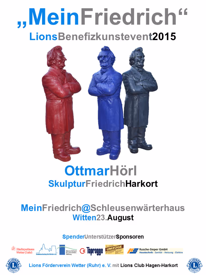 MeinFriedrich Plakat Schleusenwaerterhaus