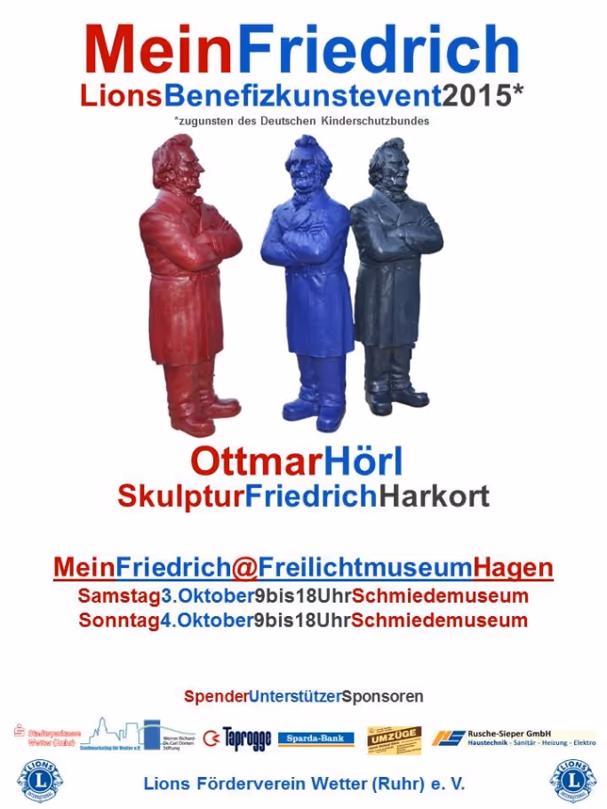 Mein Friedrich Plakat Hagen LWL-Freilichtmuseum